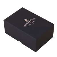 2020 luxury custom logo printed  makeup brush packaging rigid box